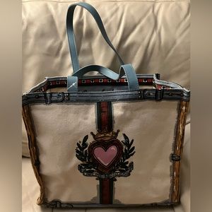 NWT Brighton Limited Edition In Love We Trust canvas bag